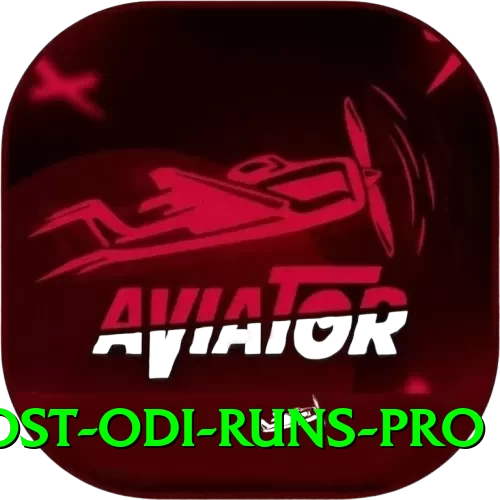 most odi runs Pro 2024 - 2